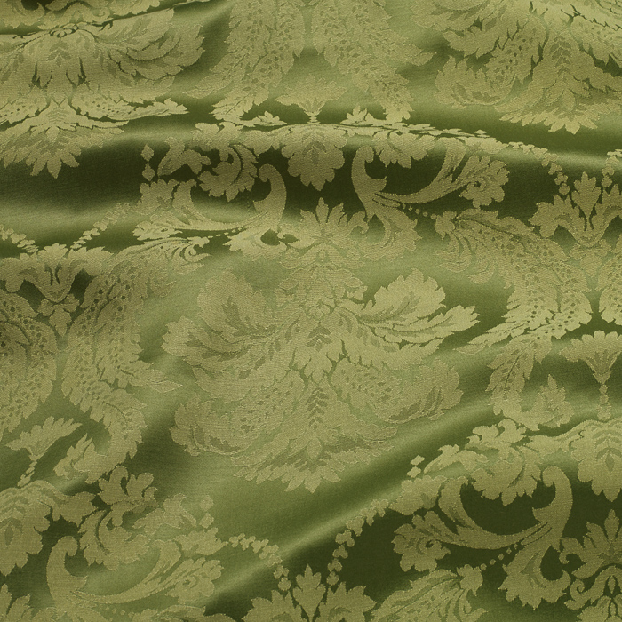 Damask Green Chartreuse Cloth