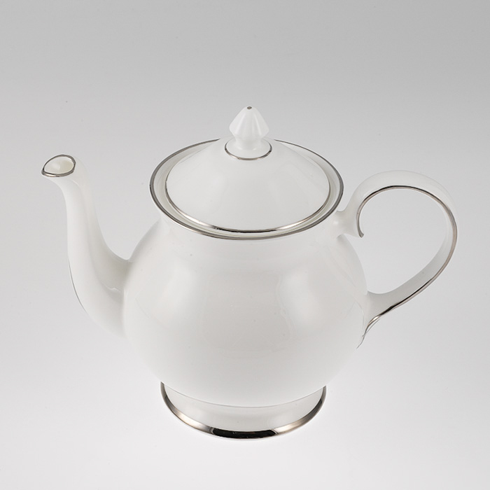 Platinum Band Tea Pot