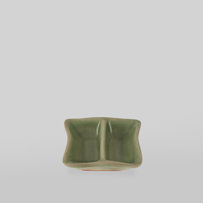 Celadon Split Salt & Pepper Dish