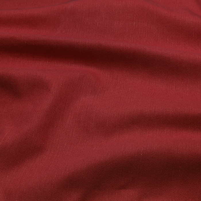 Venetian Red Colour Elegant Linen