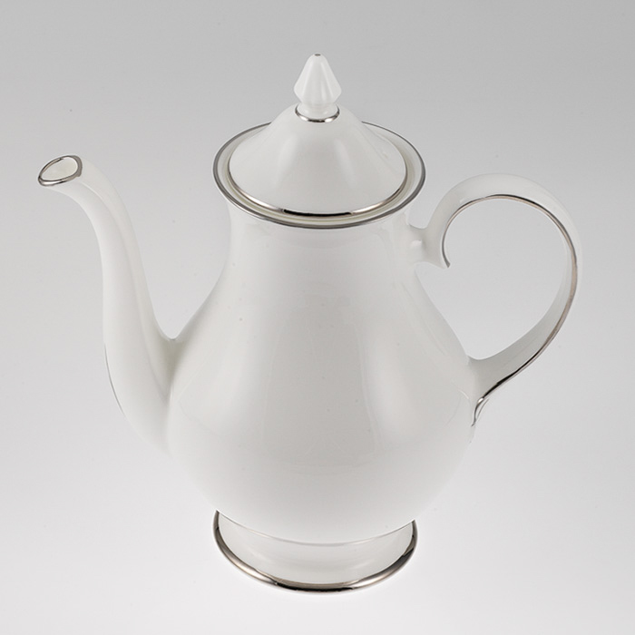 Platinum Band Coffee Pot