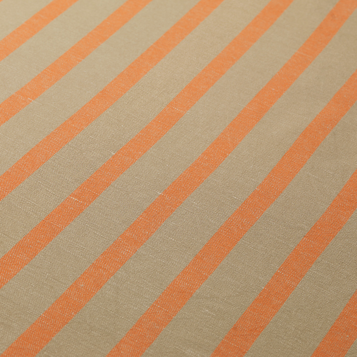 Miro Natural & Mandarin Stripe