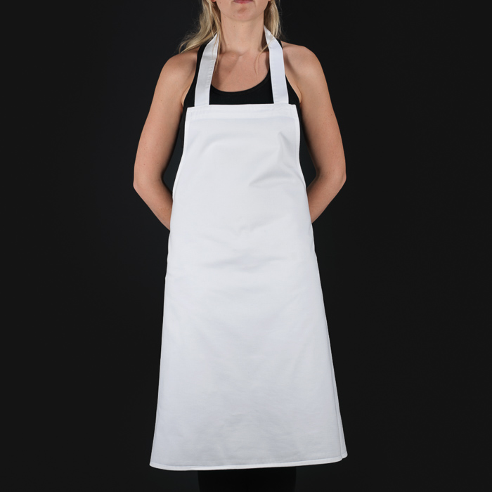 Apron Full Length White