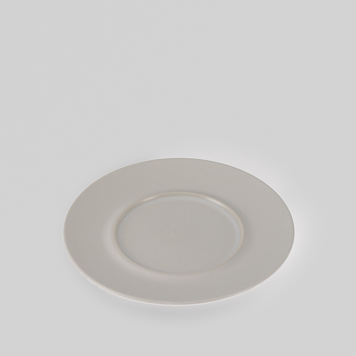 Osaka Round Plate White