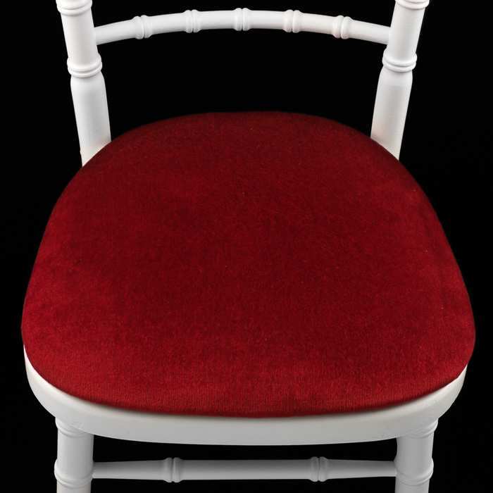 Seat Pad Red Draylon