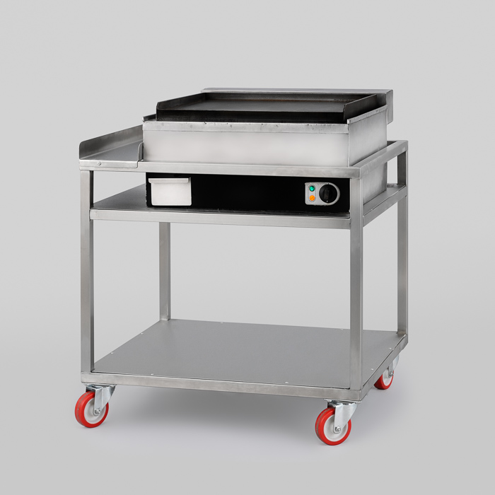 Griddle on Trolley