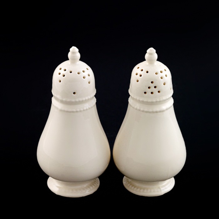 Leeds Creamware Salt & Pepper Shaker