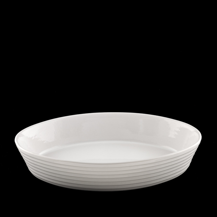 Ribbed Oval Baker