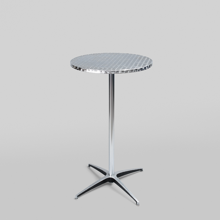 Aluminium Poseur Table