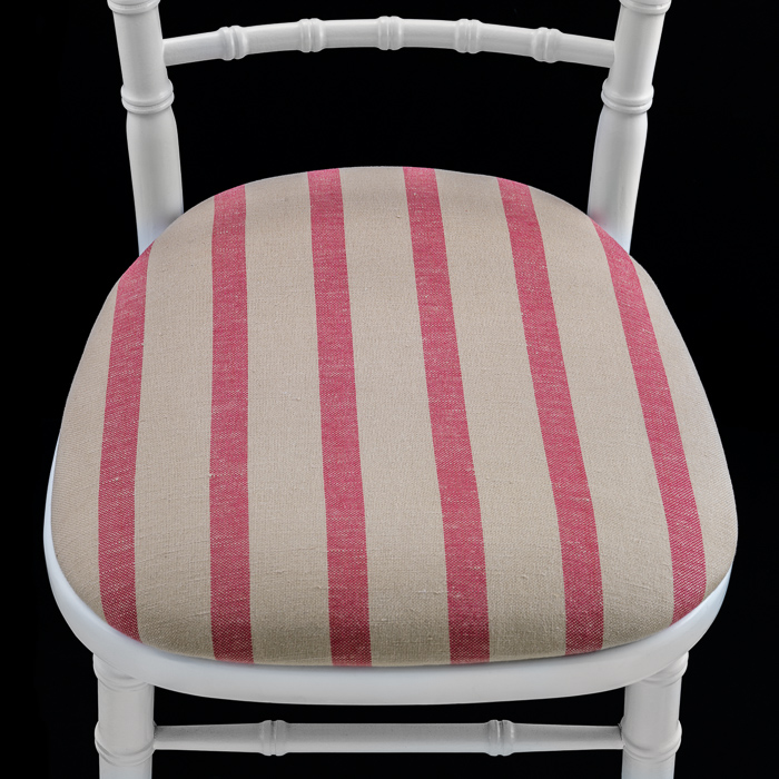 Seat Pad Miro Natural/Fushia