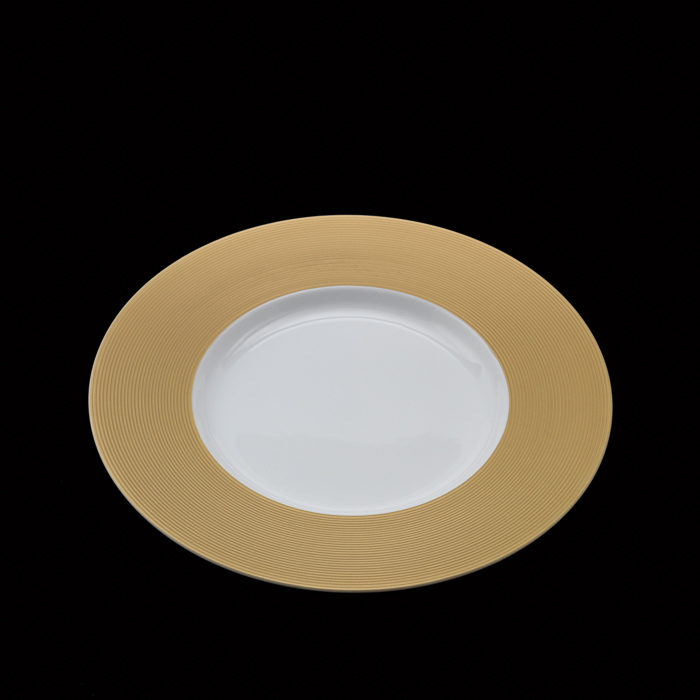 Oro Gold Rim Charger Plate