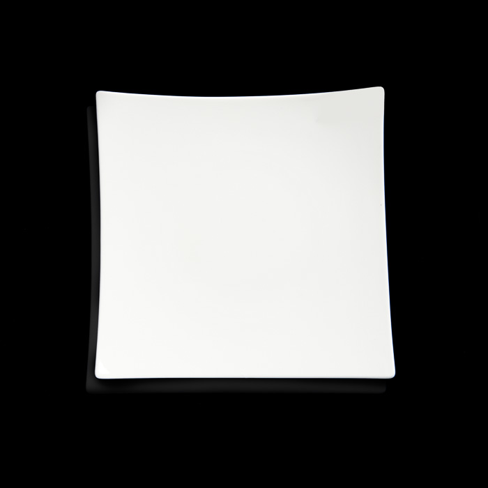 Square Plate White