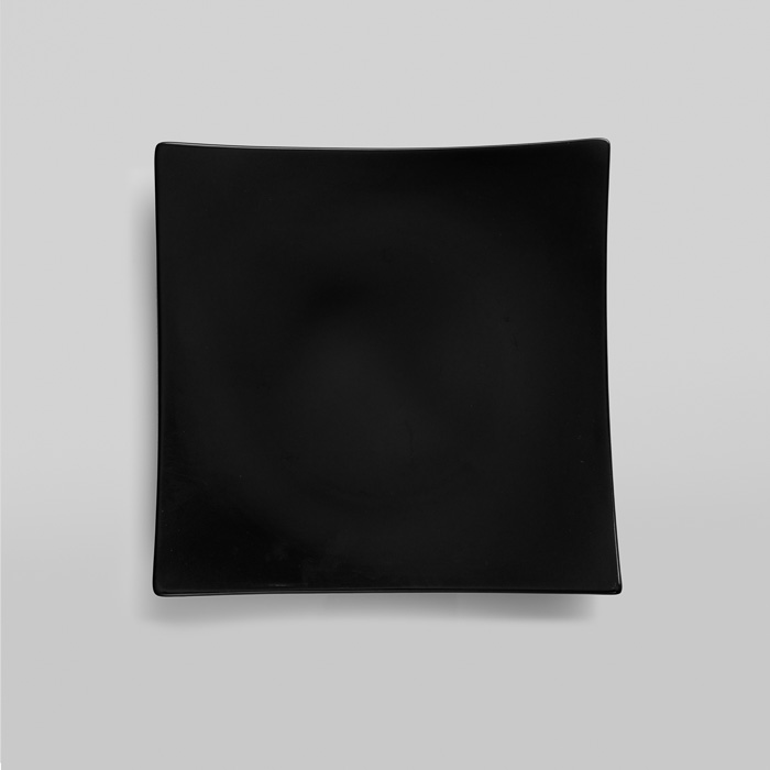 Square Plate Black