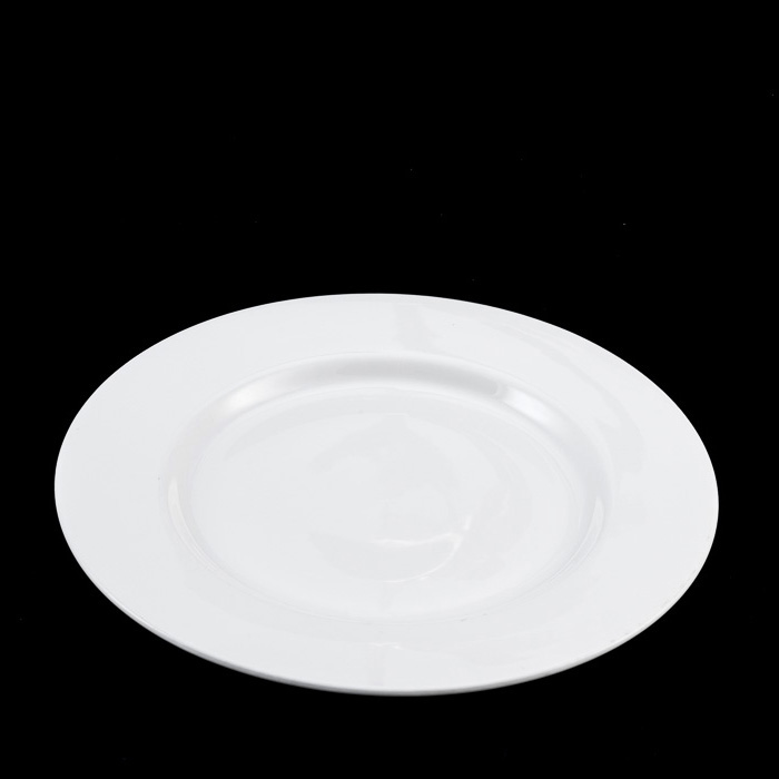 Royal White Dinner Plate