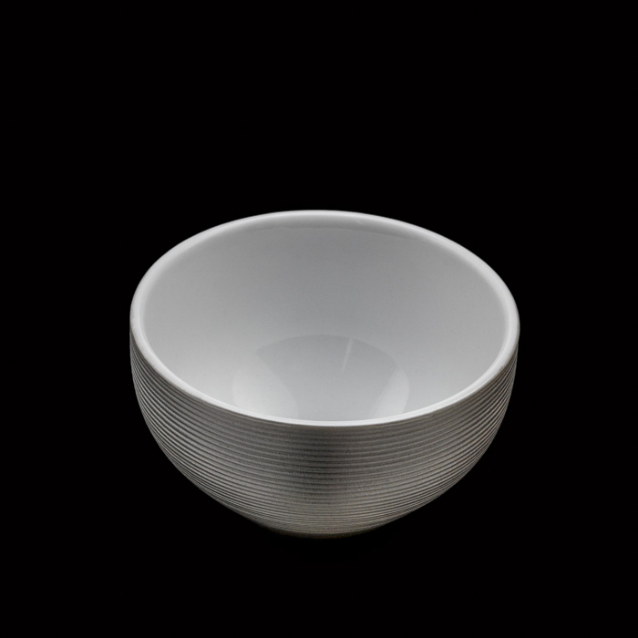 Oro Canape Bowl Silver