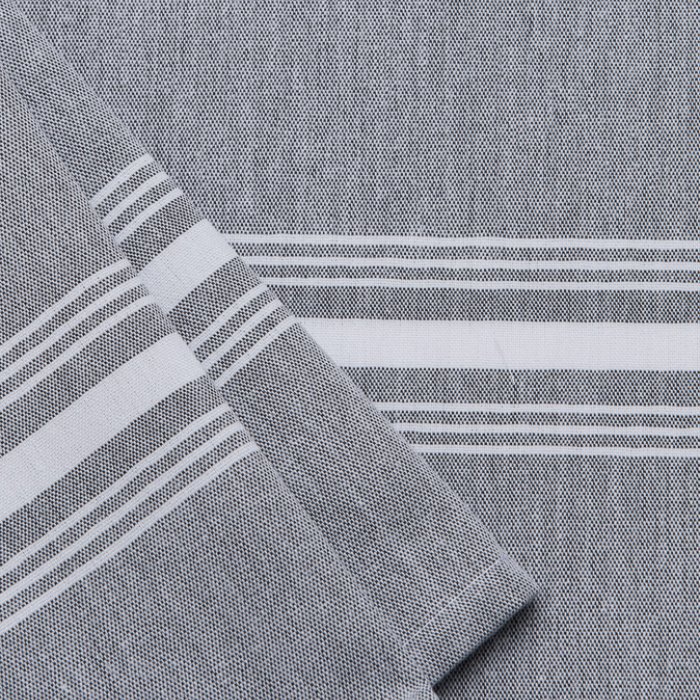 Bistro Napkin Stone Grey White