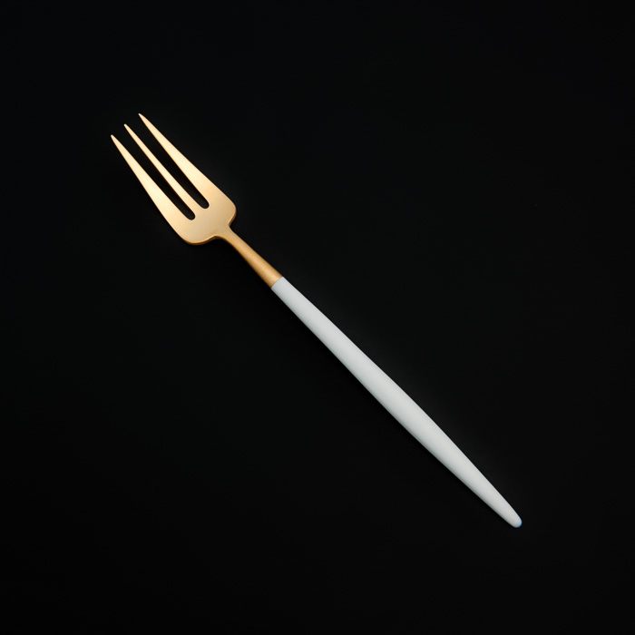 Athena Gold Canapé Fork