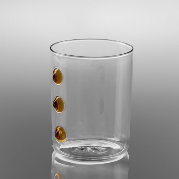 Petoni Tumbler Clear / Golden Yellow