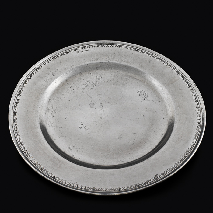 Pewter Charger Plate