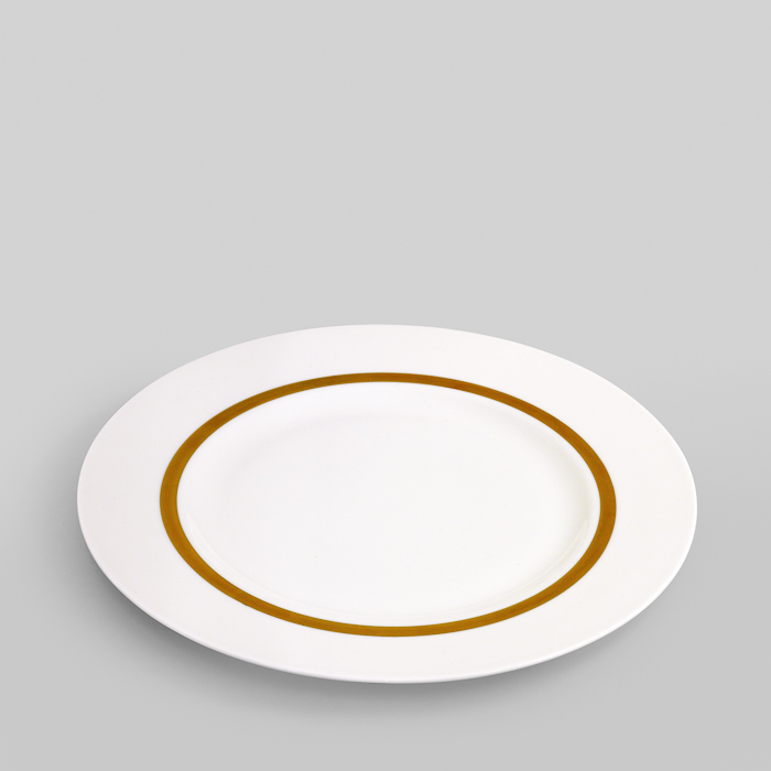 Inner Gold Rim Plate