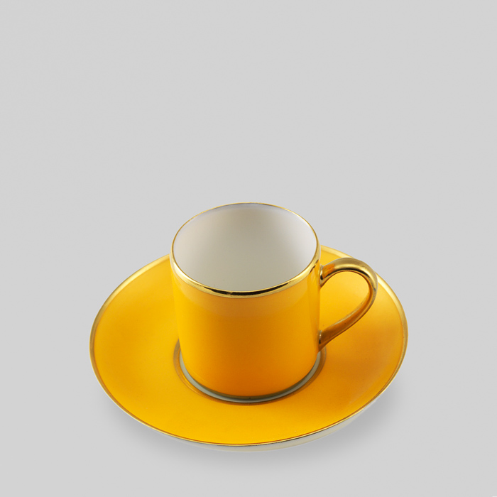 Demi Tasse & Saucer Canary