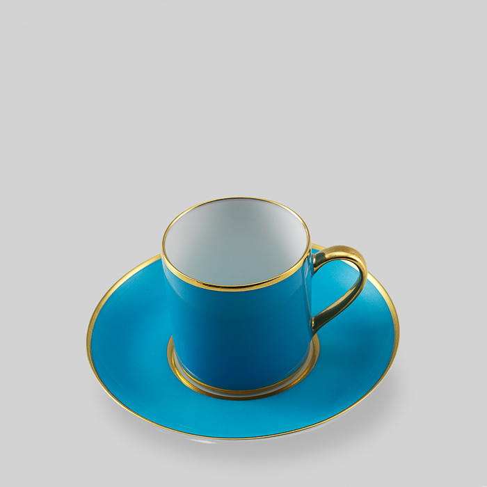 Demi Tasse & Saucer Sky Blue