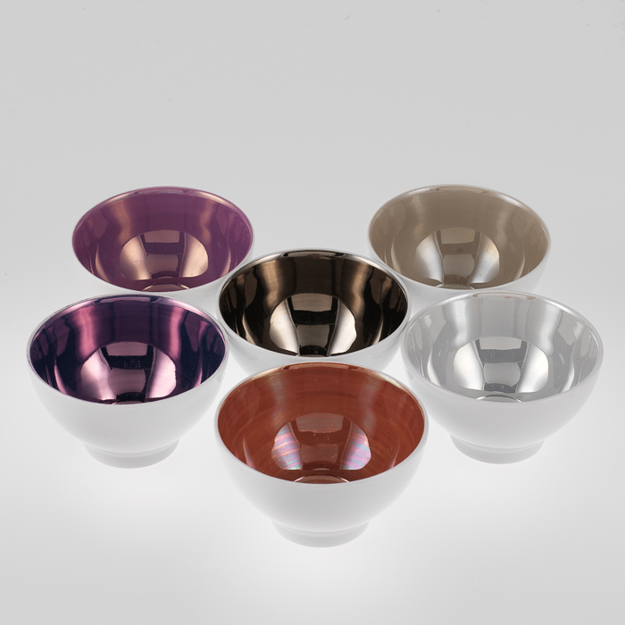 Canape Multi Coloured Bowls