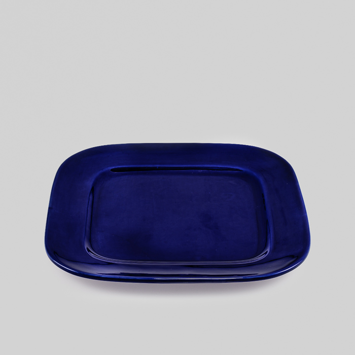 Cobalt Square Plate