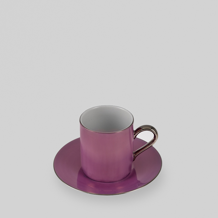 Demi Tasse & Saucer Lavender