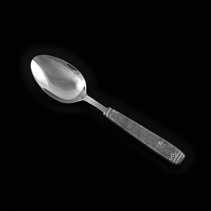 Pewter Dessert Spoon