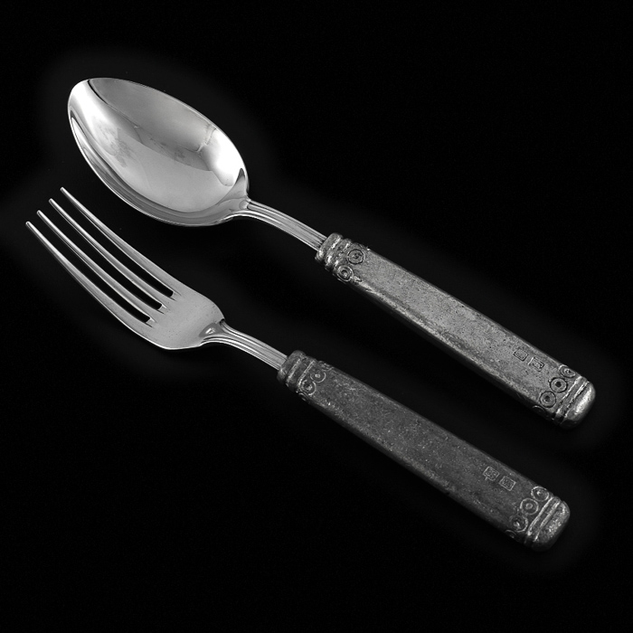 Pewter Serving Set