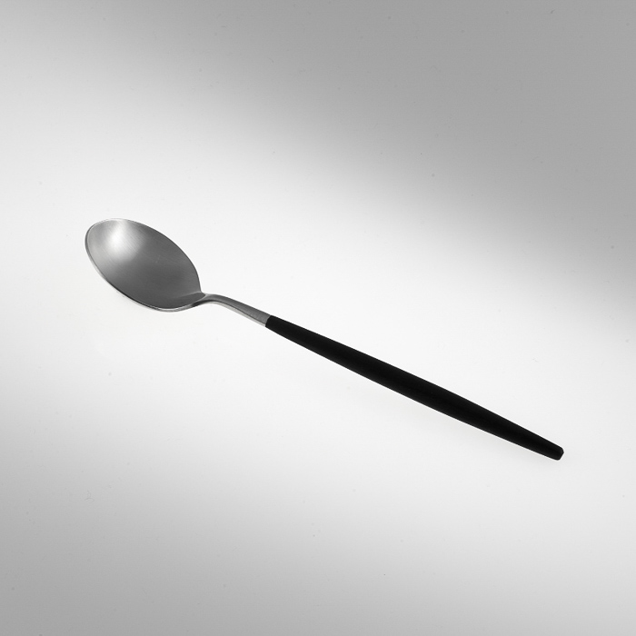 Athena Black Dessert Spoon