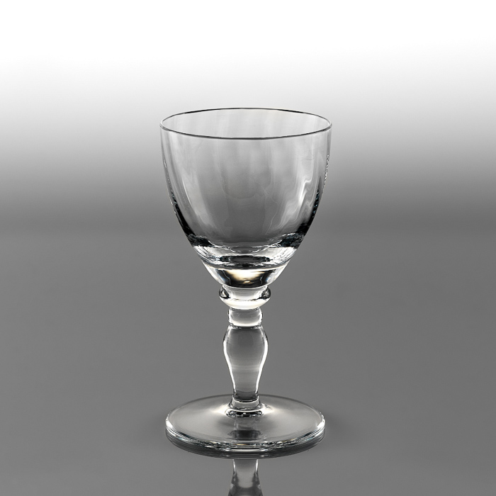 Venetian Clear White Wine Glass