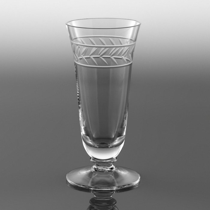 Chevron Champagne Flute