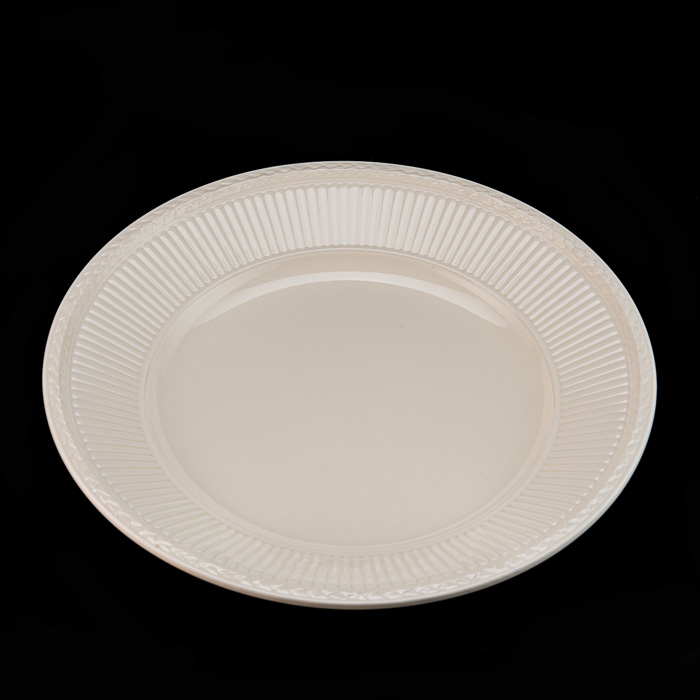 Wedgewood Cream Dinner Plate