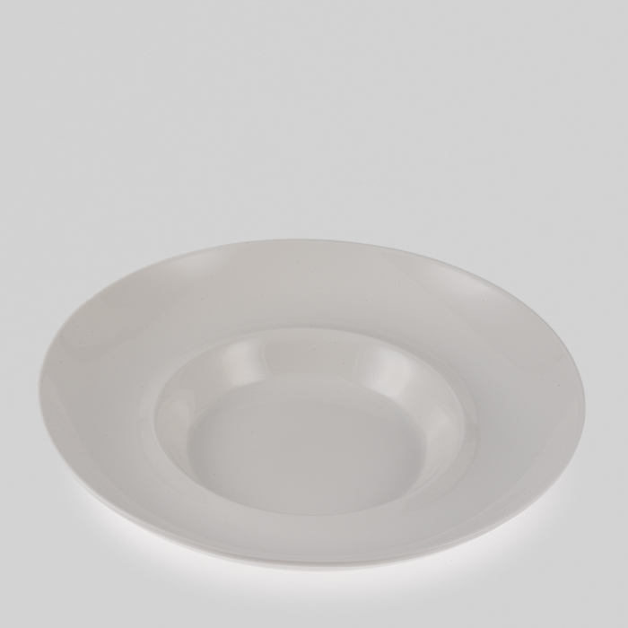 Osaka Bowl Plate White Deep Rim