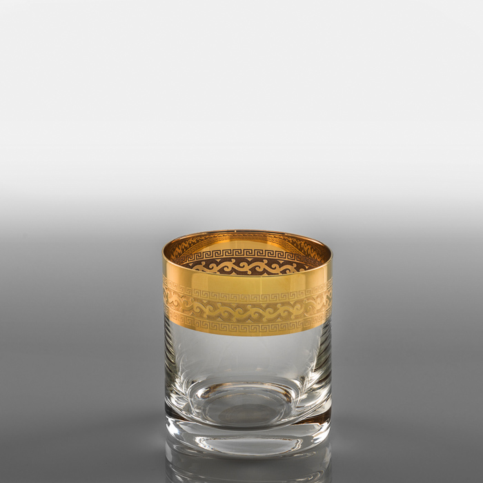 Baroque Gold Old Fashion Tumbler