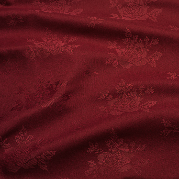 Visa Burgundy Patterned Cloth