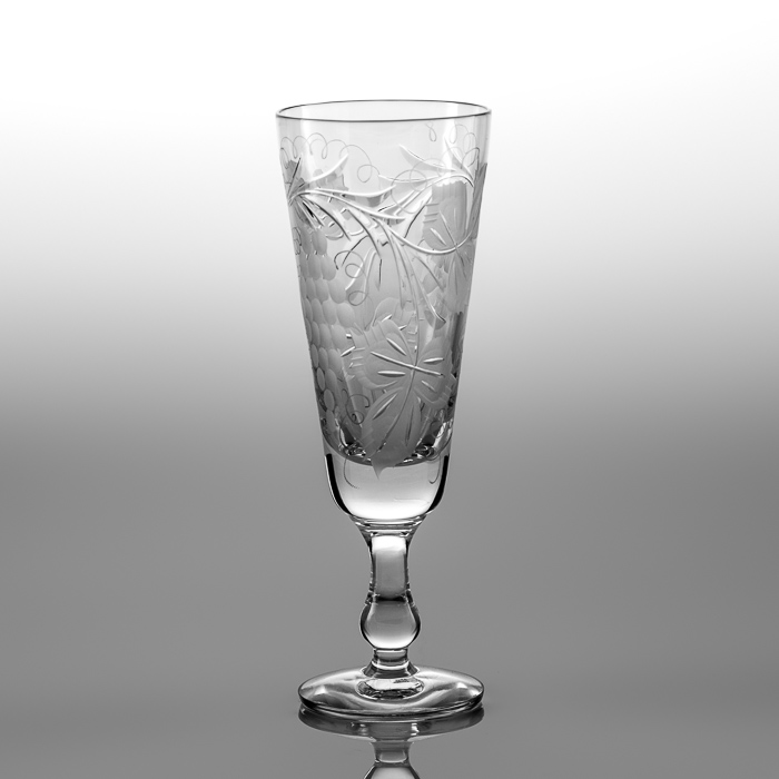 Bacchus Crystal Champagne Flute