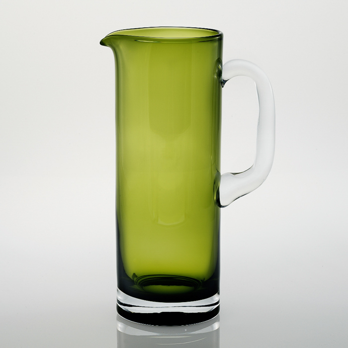 Harlequin Jug Green