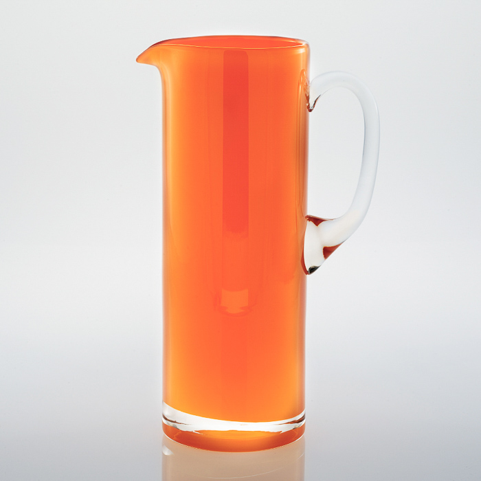 Harlequin Jug Orange