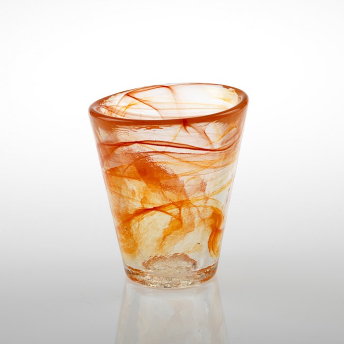 Kosta Boda Tumbler Orange