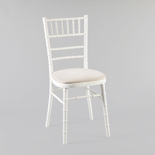 Camelot White Chair