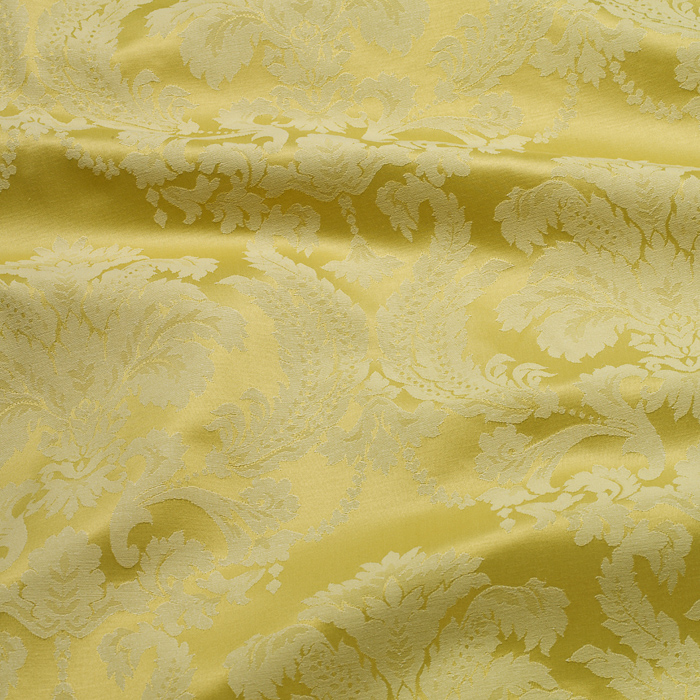 Damask Yellow Chartreuse Cloth