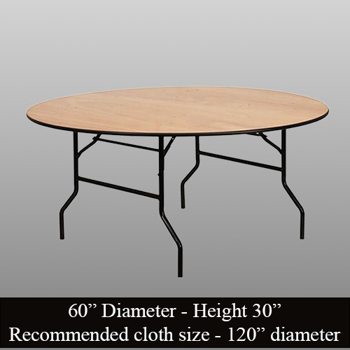 5' Round Table