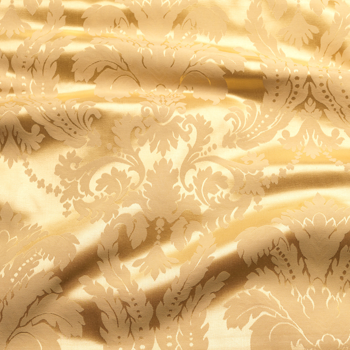 Damask Canary Cloth