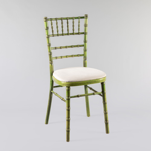 Camelot Green Bamboo Chair